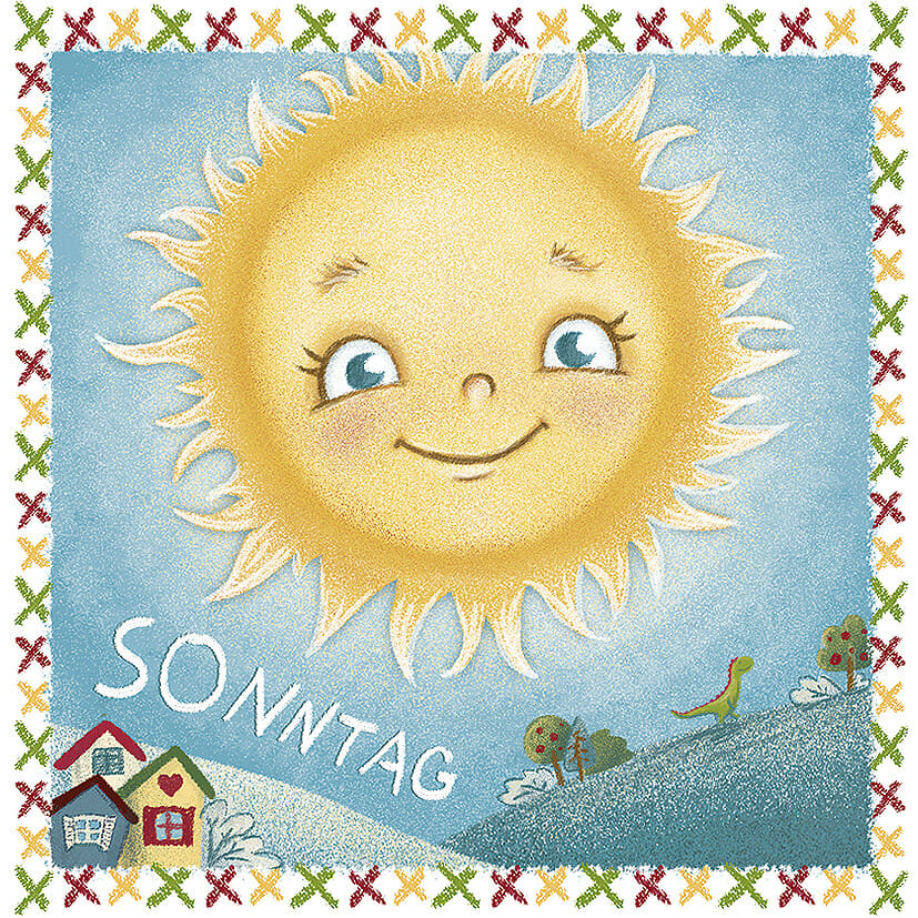 Einzelner Magnet: Sonntag